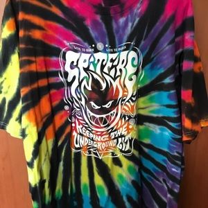 Tye dye spitfire t-shirt
